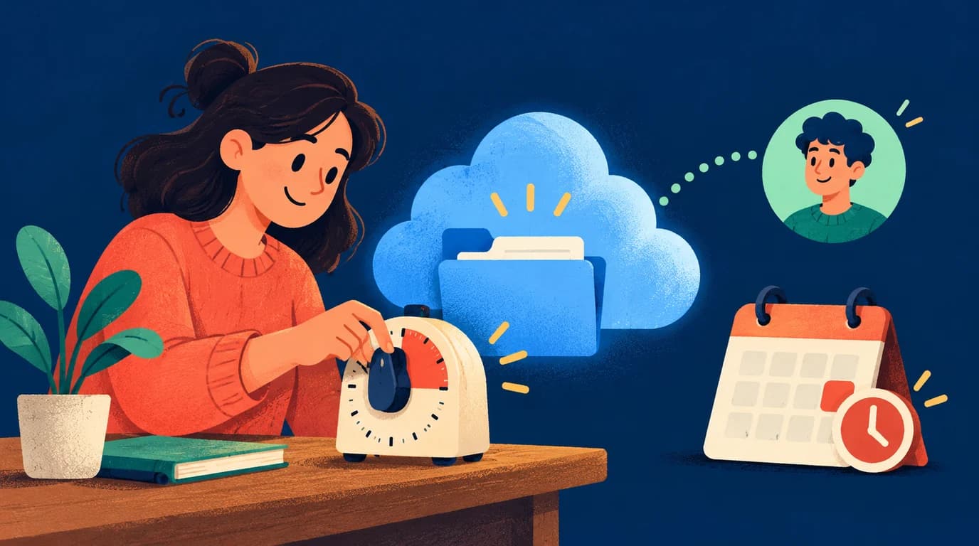 如何為 Google 雲端硬碟共用設定到期日