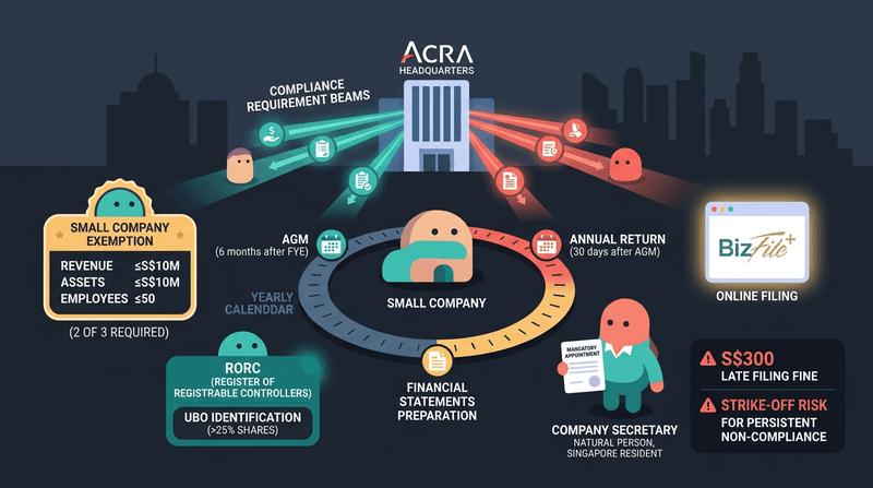 คู่มือการปฏิบัติตาม ACRA สิงคโปร์: การยื่นรายงานประจำปี, AGM และ ...